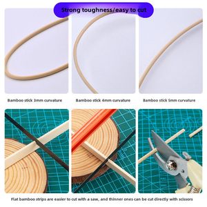 Material para Modelismo Artesanal, Palitos <span class=keywords><strong>de</strong></span> Madera y Bambú Pequeños, Tiras <span class=keywords><strong>de</strong></span> Madera Finas - Product Image 2