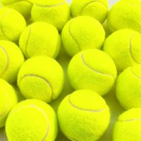 Vente en gros d'usine, balles de tennis de plage professionnelles personnalisées avec logo de marque, haute élasticité, 65 mm, 55 g, doublure en fibre chimique de laine et caoutchouc