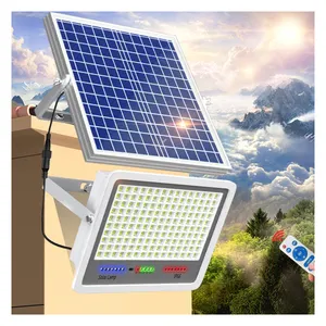 MeiCheng cina fabbricazione lampada per proiettore a lungo raggio fornitura lampada solare per esterni a luce di inondazione solare a Led