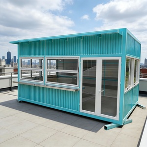 Negozio Modulare in Container di Alta Qualità per Bar Commerciale, Installazione Rapida, Casa Prefabbricata di Lusso su Ruote 20ft 40ft Ray-Zen - Product Image 1