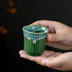 Tasse à espresso de 120 ml transformée au four, style moyen-oriental spécial, en céramique, pour matcha - Product Image 4