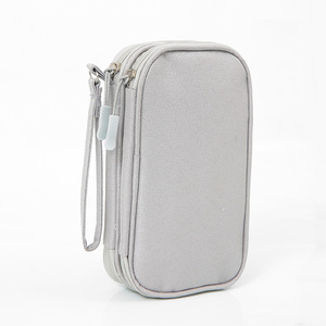 RTS Bulk Mixed Order Travel Storage Bag for Data Cable <b>Charger</b> Digital Electronic Accessory Organizer with Convenient Pocket - Product Image 1