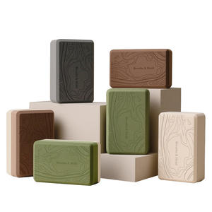 Bloques de Yoga Multicolores con Logotipo Imprimible, Aptos para Fitness Femenino y Estudios de Yoga Profesionales, Hechos de Material de Alta Densidad - Product Image 1