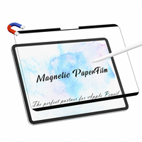 Protection d'écran magnétique en papier texturé pour iPad, film mat réutilisable et amovible pour dessin au stylet Apple