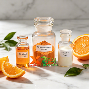 Saborizante de Naranja Dulce, Cítrico, Natural y Sintético, en Polvo Líquido, Soluble en Agua y Aceite, Emulsionado, para Bebidas, Repostería y Alimentos - Product Image 1
