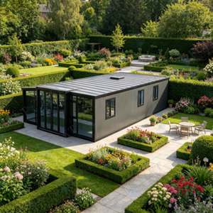<span class=keywords><strong>Maison</strong></span> conteneur préfabriquée de luxe FLKT, <span class=keywords><strong>clé</strong></span> <span class=keywords><strong>en</strong></span> <span class=keywords><strong>main</strong></span>, entièrement meublée, extensible, 2 chambres, prête à l'emploi, <span class=keywords><strong>maison</strong></span> modulaire compacte - Product Image 2