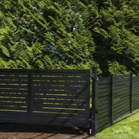 Clôture en aluminium à installation rapide de conception de qualité supérieure haute esthétique pour les maisons de balcons livraison rapide