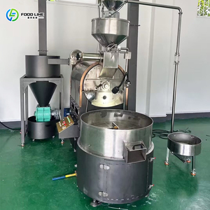 Máquina Automática Eléctrica para Tostar Granos de Café, Tostador <span class=keywords><strong>Industrial</strong></span> de Granos de Café con Aire Caliente a Gas Natural en <span class=keywords><strong>Venta</strong></span> - Product Image 4