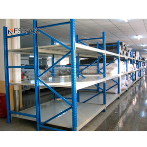 Étagère <span class=keywords><strong>en</strong></span> acier à 5 niveaux, réglable, à usage moyen, étagères de garage, étagères sans boulons, étagères à palettes pour livres, ustensiles de cuisine - Product Image 2