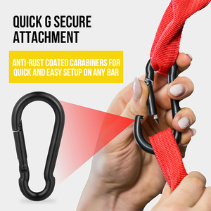 Treo AB cáp treo Dây đai kéo lên cơ bụng vành đai thanh ngang vành đai bụng AB Sling Dây đai bụng treo vành đai - Product Image 5