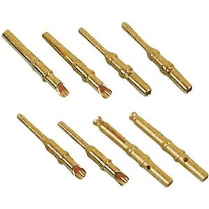 Nhà máy chuyên nghiệp solid brass Pin điện Brass liên hệ với cắm pins với tin mạ - Product Image 4