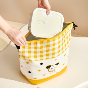 Sac à déjeuner isotherme personnalisé, portable, imperméable, avec logo imprimé, pour femmes, enfants, hommes, sac de rangement pour aliments, sac isotherme - Product Image 1