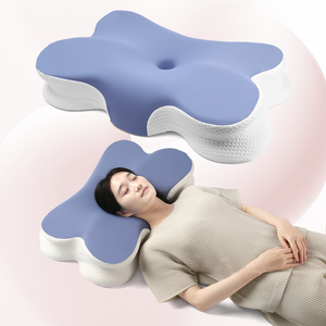 LIANDA P-112 Oreiller de lit en mousse à mémoire de forme cervicale orthopédique de haute qualité pour dormir - Product Image 1