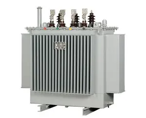 Tembaga winding transformer 33kv ke 220v step down transformer minyak luar ruangan