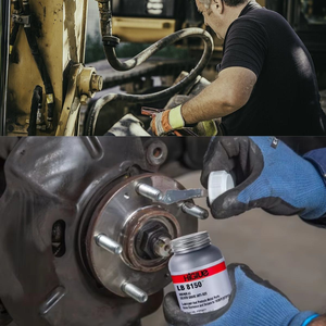 Composé anti-grippage LB8008 sans métal, à base de <span class=keywords><strong>cuivre</strong></span>, nickel et graphite, lubrifiant pour fixations en acier inoxydable, aluminium et titane - Product Image 2
