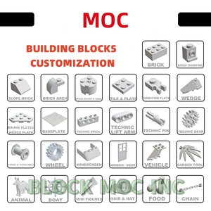 Professional Customized MOC <b>Building</b> Blocks Original Design Educational Construction Toy for <b>building</b> block MOC funs and makers - Product Image 6