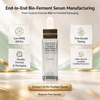 Sérum Triple Ferment OEM – Traitement Hydratant et Revitalisant au Collagène et Cordyceps – Marque Personnalisée – Traitement Facial