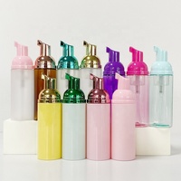 Flacon en plastique pour produits de soin 30ml 50ml 60ml 80ml 100ml, pour nettoyant visage et cils, ou savon moussant pour les mains avec pompe