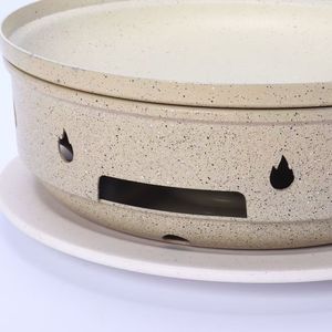Réchaud de table en pierre Maifan pour hôtel et <span class=keywords><strong>restaurant</strong></span>, chauffe-plats à bougie alcoolisée, design moderne et épuré - Product Image 5