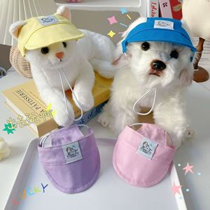 <span class=keywords><strong>Gorra</strong></span> de Béisbol de Lona para Perros y Gatos, Estilo Moderno Minimalista Monocromático, Ajustable, Protección Solar, para Perros Pequeños y Medianos, Verano - Product Image 1