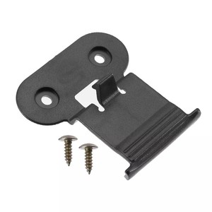 Loquet de capot de console centrale 55037537AA pour Jeep Cherokee 1997 2001 en acier noir avec vis - Product Image 1