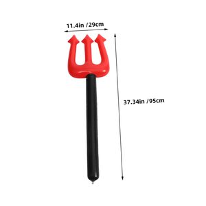 <span class=keywords><strong>Accessoire</strong></span> d'Halloween diabolique, jouet gonflable, trident, arme en PVC souple pour costumes - Product Image 2