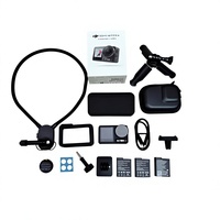 Caméra d'action Osmo Action 4 4K avec vision nocturne pour la moto, le VTT, capteur 1/1.3 pouce, angle large de 155°, étanche jusqu'à 10 m