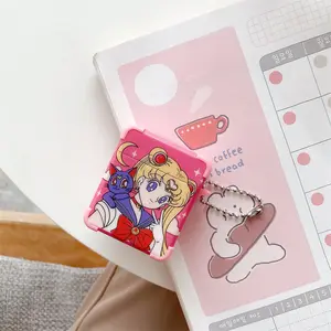 Cartoon Beschermende Air Pods 2 Case Mode Sailor Moon Tpu Siliconen Stofdichte Hoes Voor Apple Air Pods Pro 3 Custom Accessoires