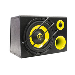 <span class=keywords><strong>ซับ</strong></span>วูฟเฟอร์แม่เหล็กขนาดใหญ่ <span class=keywords><strong>12</strong></span> <span class=keywords><strong>นิ้ว</strong></span> 600 วัตต์ <span class=keywords><strong>ตู้</strong></span>ไม้ 12V แผงอะลูมิเนียม คอยล์เดี่ยว พร้อมแอมป์ในตัวสำหรับรถยนต์ - Product Image 1