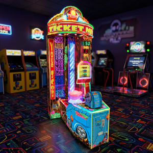 Máquina recreativa de canje de tickets con manivela, juego de habilidad interactivo para centros de entretenimiento familiar - Product Image 4