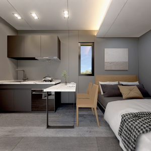 Maison de conteneur maritime ISO standard de 20 pieds - Maison modulaire préfabriquée pour usage résidentiel et vacances - Product Image 3