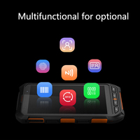 Terminal de données mobile robuste PDA industriel Android 13 4G avec lecteur de codes-barres 1D 2D QR NFC RFID IP65