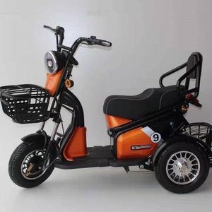 Venta al por Mayor de Fábrica, Triciclo Eléctrico de Tres Ruedas de Alta Calidad, Scooter, Nuevo Estilo 2024, Carrocería Abierta, 3 Pasajeros - Product Image 5