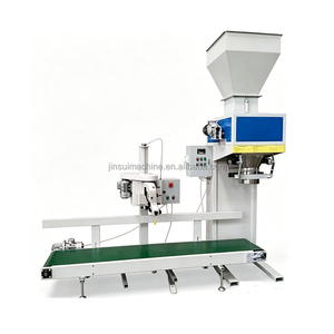 Machine d'emballage et de pesage de granulés de 25 kg pour aliments du bétail, avec balance de couture - Product Image 4