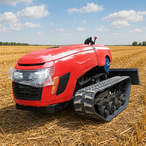Agricultural Machinery Remote Control Crawler Rotary <b>Cultivator</b> Mini Tiller for Orchard Farm Use - Product Image 4
