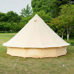 Tenda Yurt Mongola da Esterno 3m/4m/5m/6m in Oxford, Tenda a Campana Impermeabile per Quattro Stagioni, Apertura Rapida per <span class=keywords><strong>Glamping</strong></span> di Lusso - Product Image 4