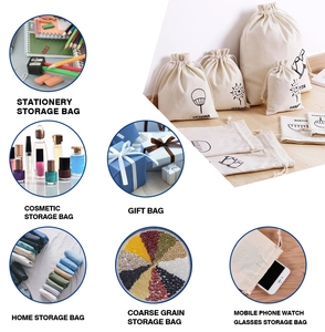 Nouveau produit en promotion : Pochette à chaussures, sac de rangement pour maillot de bain, sac en coton pour vêtements - Product Image 3
