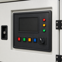 Groupe électrogène diesel insonorisé 100 kVA pour alimentation de secours industrielle LINGGE Triphasé 400 V 50/60 Hz avec ATS