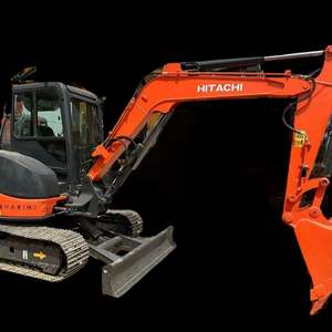 Excavatrice Hitachi ZX50U d'occasion de haute qualité / Excavatrice Hitachi 50 à vendre, excavatrice de 5 tonnes - Product Image 1