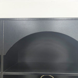 خزانة كتب خشبية حديثة 6 طبقات مع 18 مكعبات مساحة كبيرة قاعدة خزانة كتب سوداء لغرفة النوم والمعيشة والمكتب والمنزل والأثاث - Product Image 4