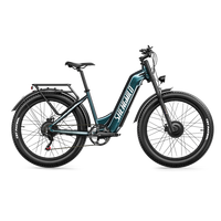 Vélo électrique tout-terrain 2000W 48V à pneus larges pour la ville et le transport, 840Wh Shengmilo S700 Pro Ebike
