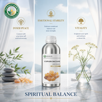 Équilibre Spirituel Huile de Copaïba (Copaifera Officinalis) pour la Paix Intérieure, la Stabilité Émotionnelle et la Vitalité