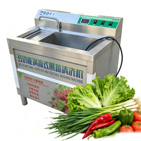 Industriële fruitwasmachine, bubbelgroentewasmachine, goedkope wasmachine