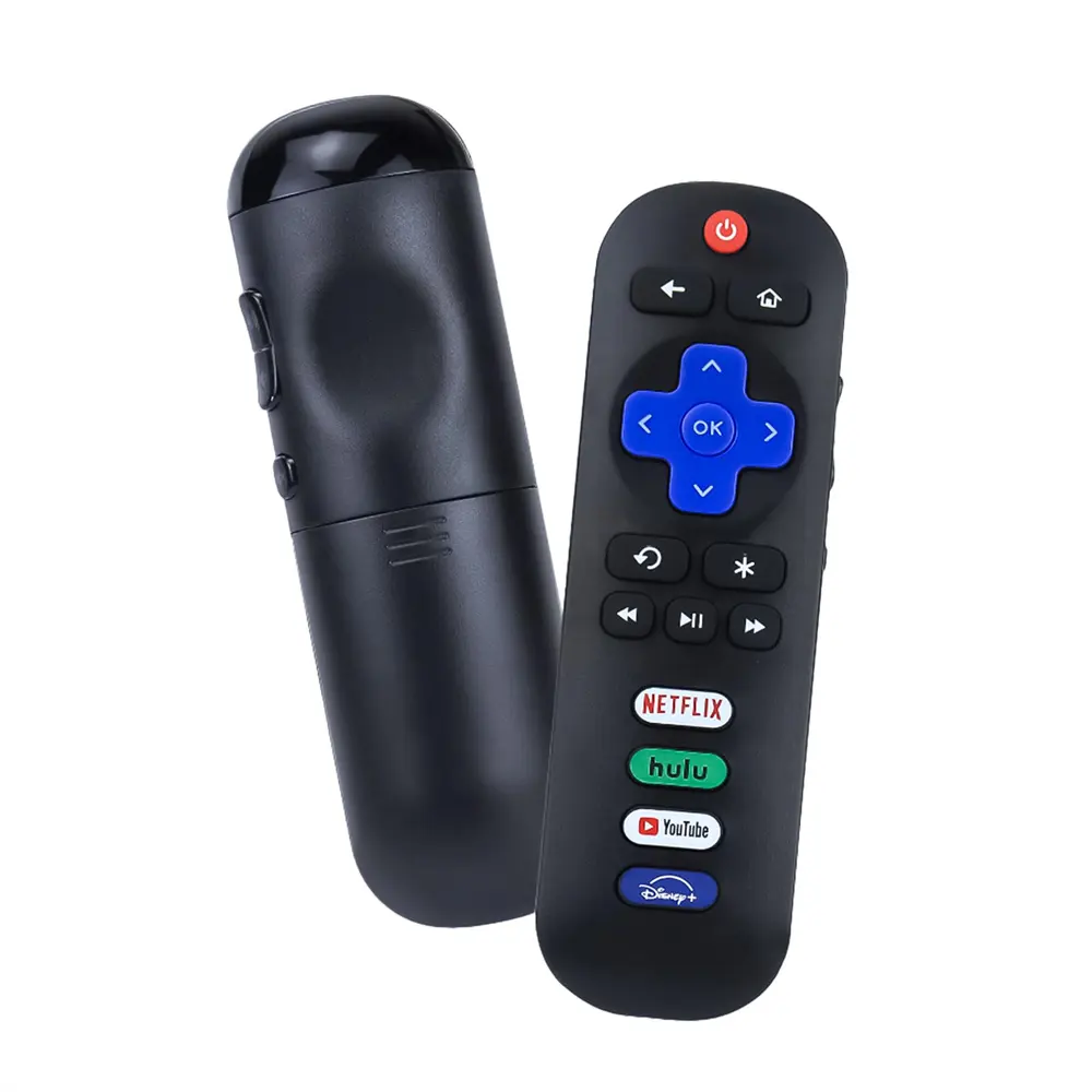 Penjualan pabrik grosir baru RC280 RC282 Remote Control TV Universal pintar untuk TCL/Hisense/tajam/Onn/Elemen Roku TV