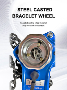 Alat Pengencang Rantai Manual Aluminium Kekuatan Tinggi 1,5 Ton dengan Mekanisme Ratchet untuk Mengangkat Barang Bersertifikasi <span class=keywords><strong>CE</strong></span> - Product Image 5