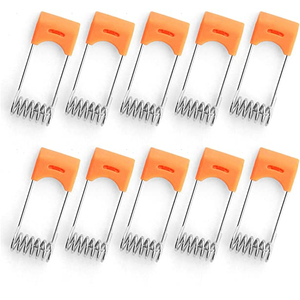 Pince de plafond OEM à double torsion, ressort métallique pour lumière LED - Product Image 1