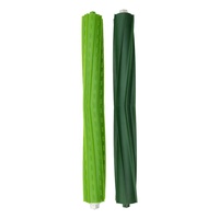 Pièces de rechange pour brosse à rouleau en caoutchouc 9S, brosse à rouleau pour aspirateur lavable et réutilisable, facile à installer sans outils