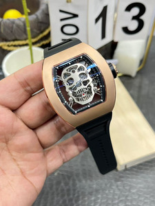Unique, High-end and Luxurious 052 Rose Gold <b>Skeleton</b> <b>Skeleton</b> Movement Tourbillon <b>Automatic</b> Mechanical <b>Watch</b> for Men - Product Image 2