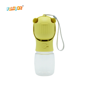 Famipet Hersteller Großhandel Outdoor Reise Auslaufsichere Tragbare 2-in-1 Hundenapf Wasserflasche mit Futterbehälter - Product Image 6