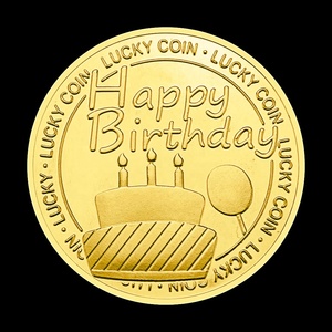 Art Collection Gift Gold Plated Vintage <strong>Euro</strong> <strong>Coin</strong> Souvenir Challenge <strong>Coins</strong> Firefighter - Product Image 5